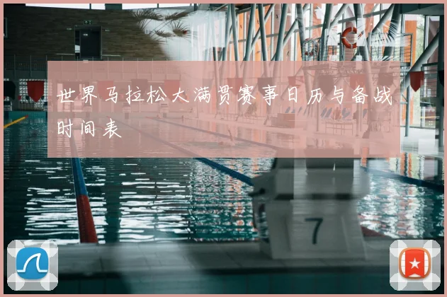 世界马拉松大满贯赛事日历与备战时间表